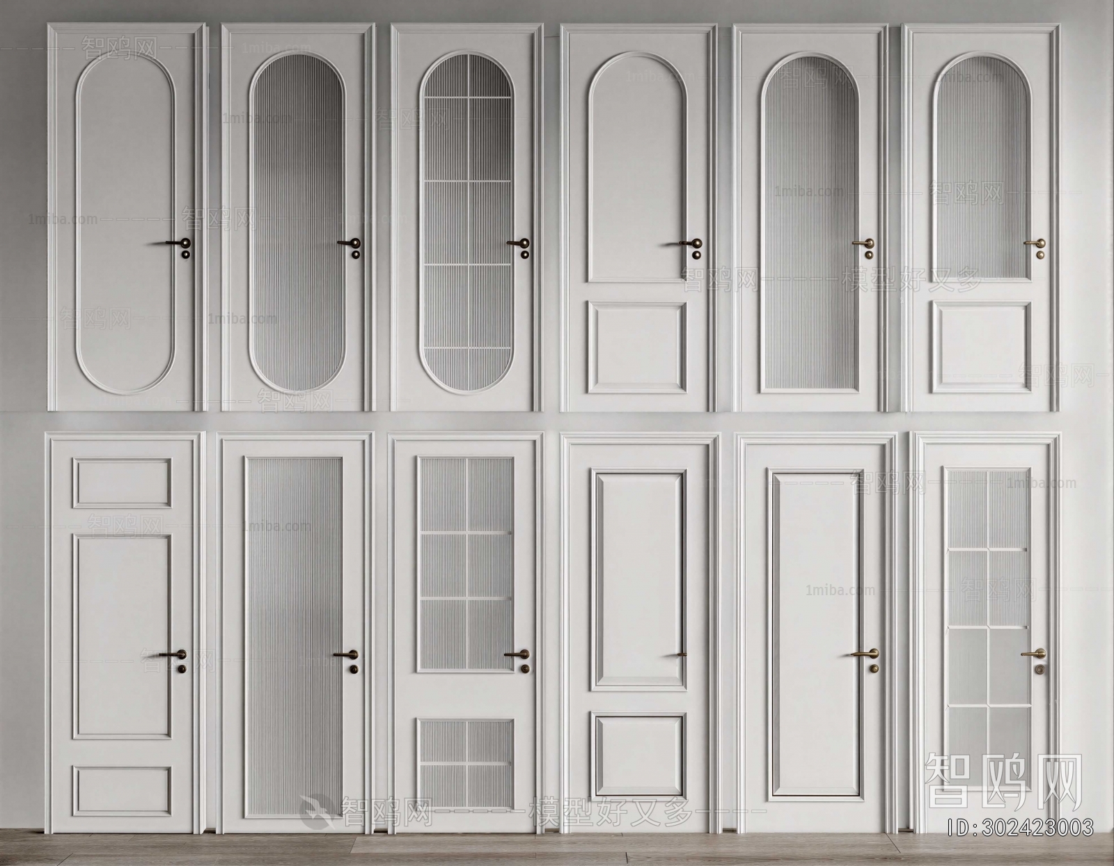 French Style Double Door