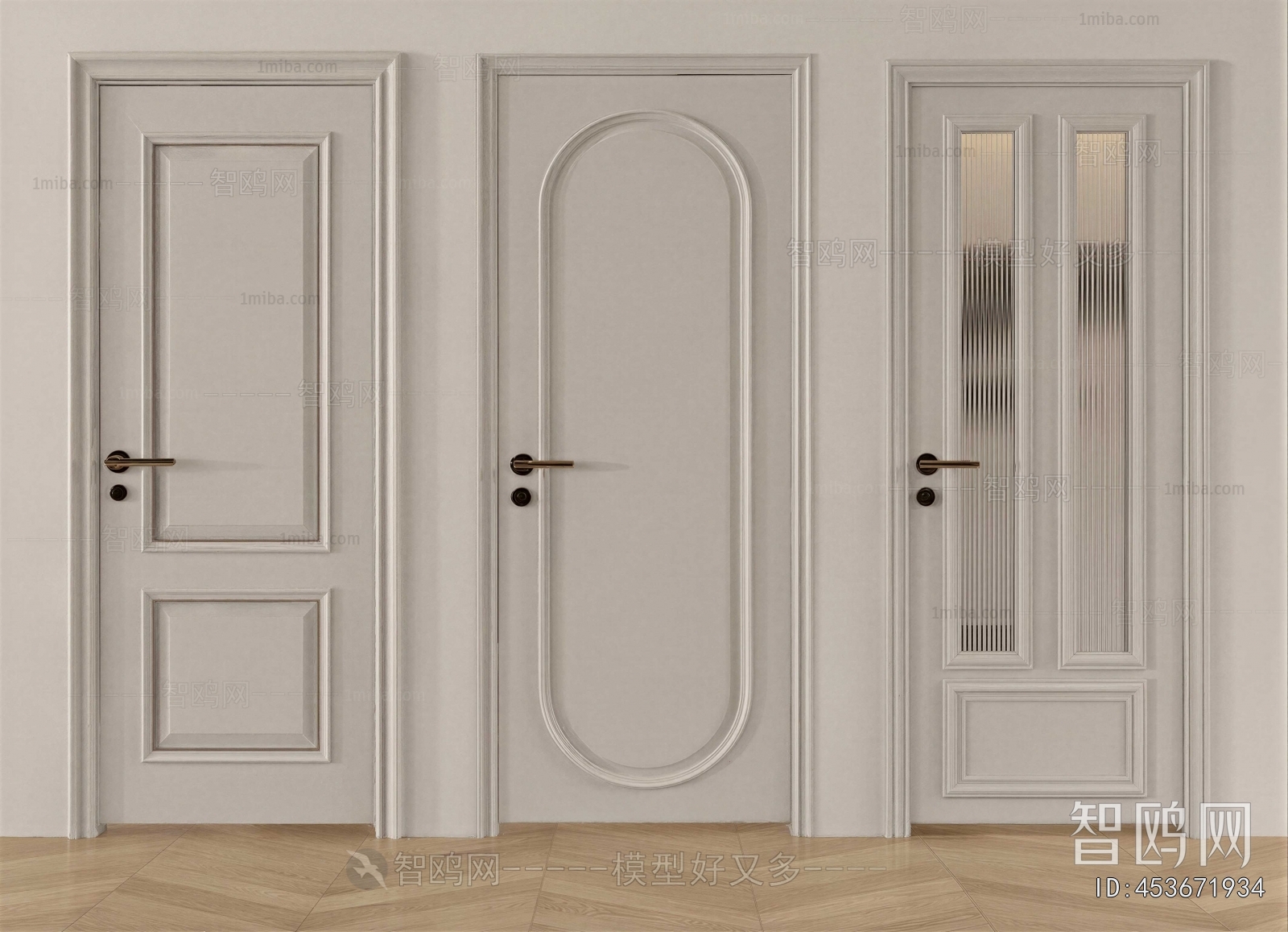 French Style Single Door