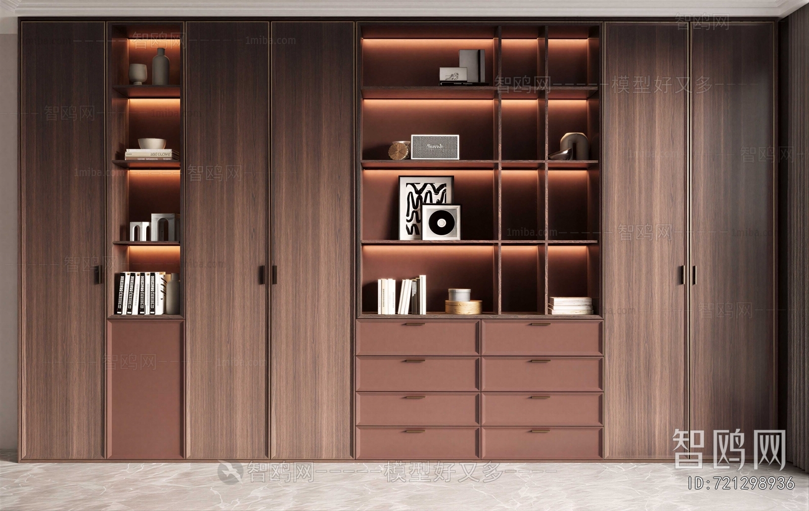 New Chinese Style Bookcase