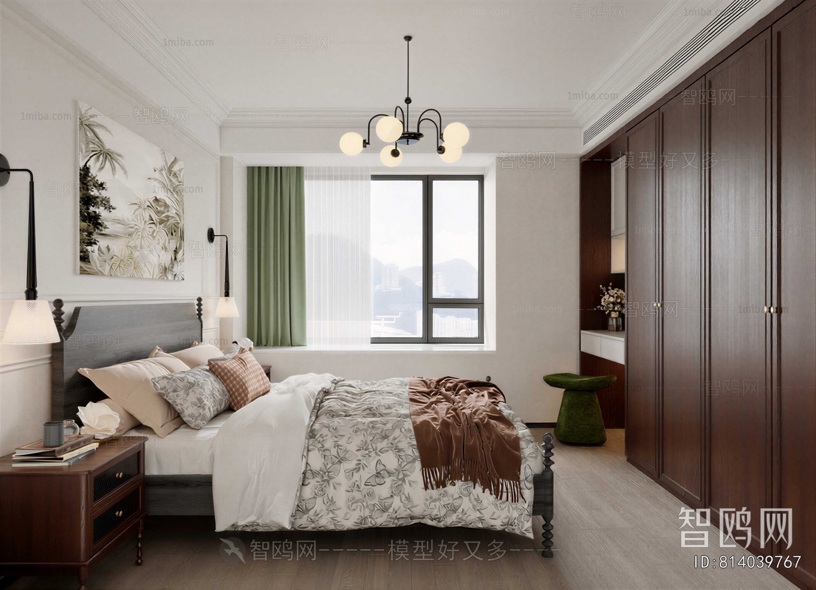 American Style Bedroom