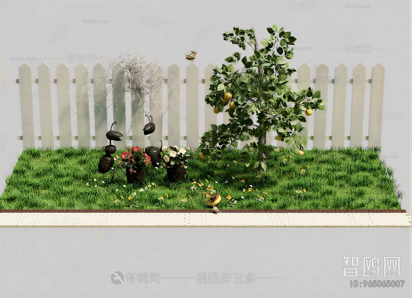 Modern Courtyard/landscape