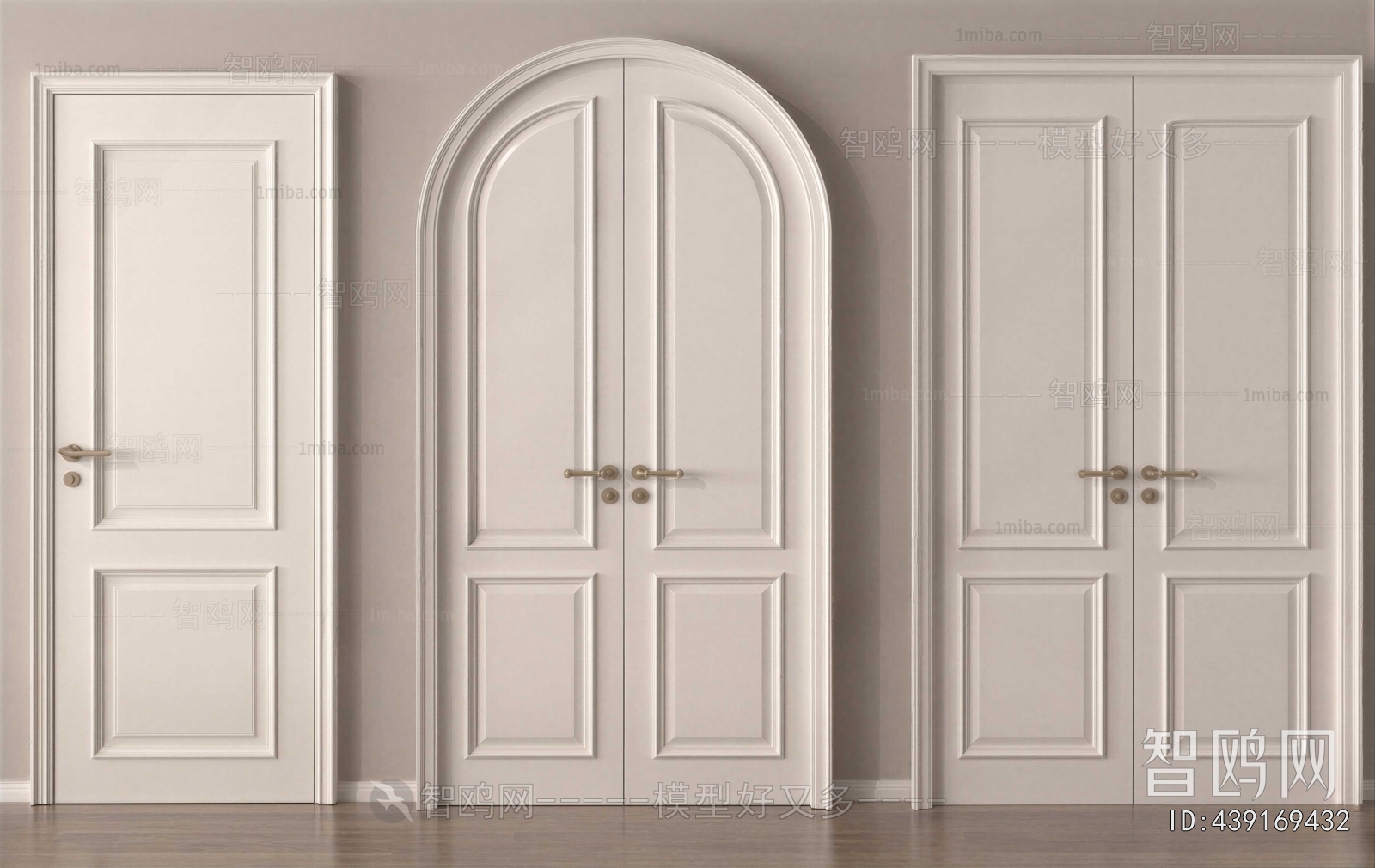 French Style Single Door