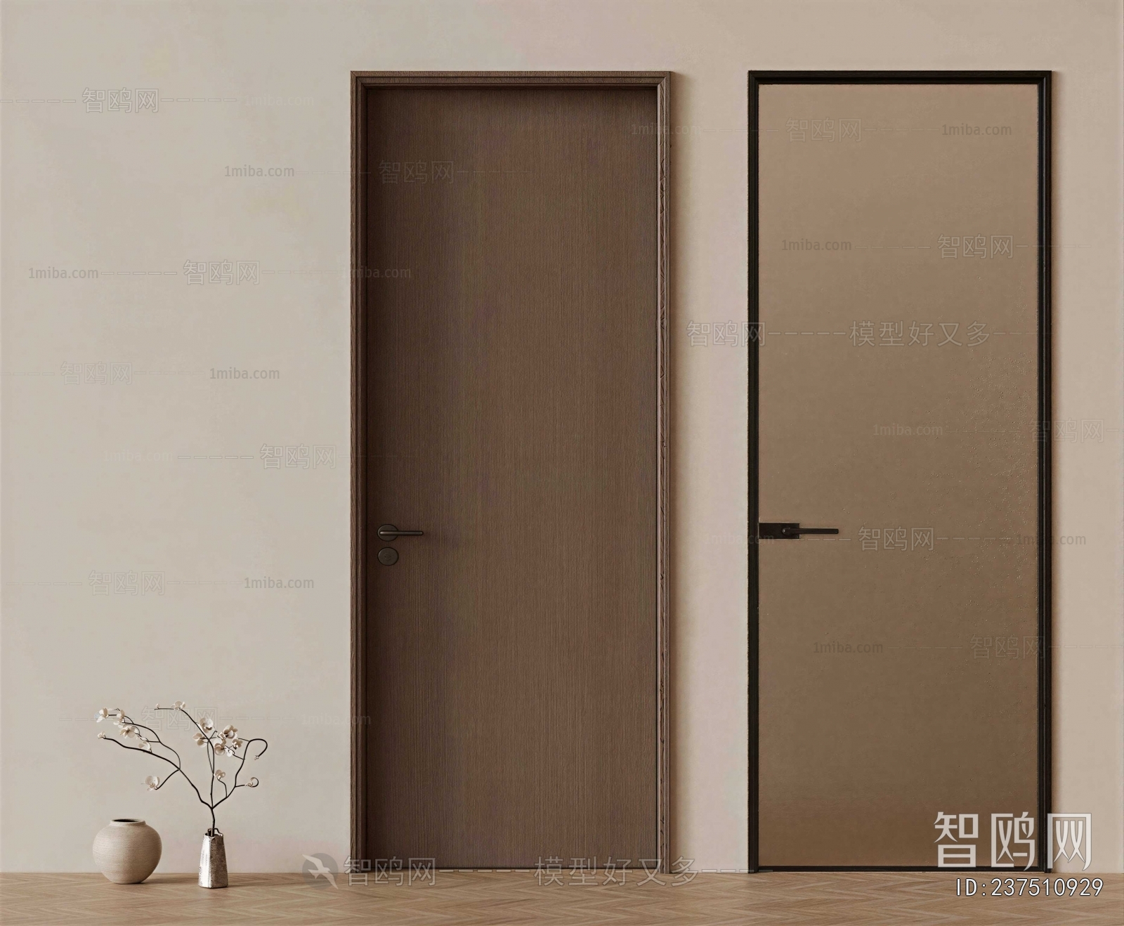 Modern Single Door