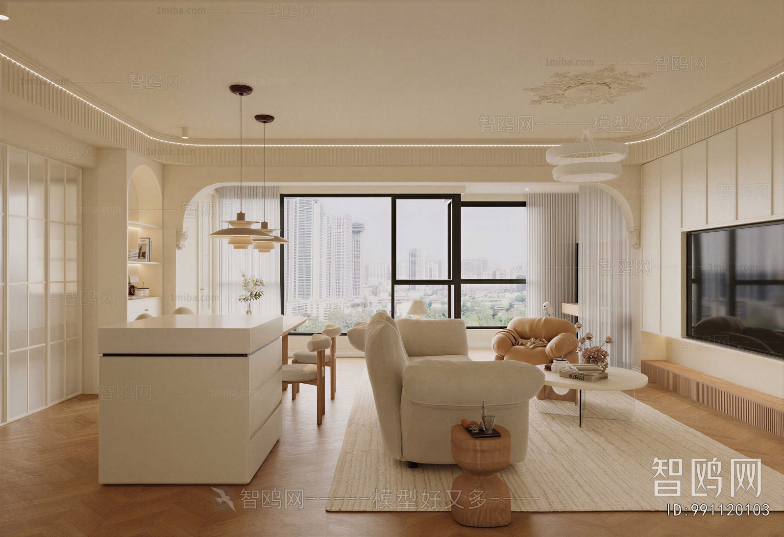 Modern A Living Room