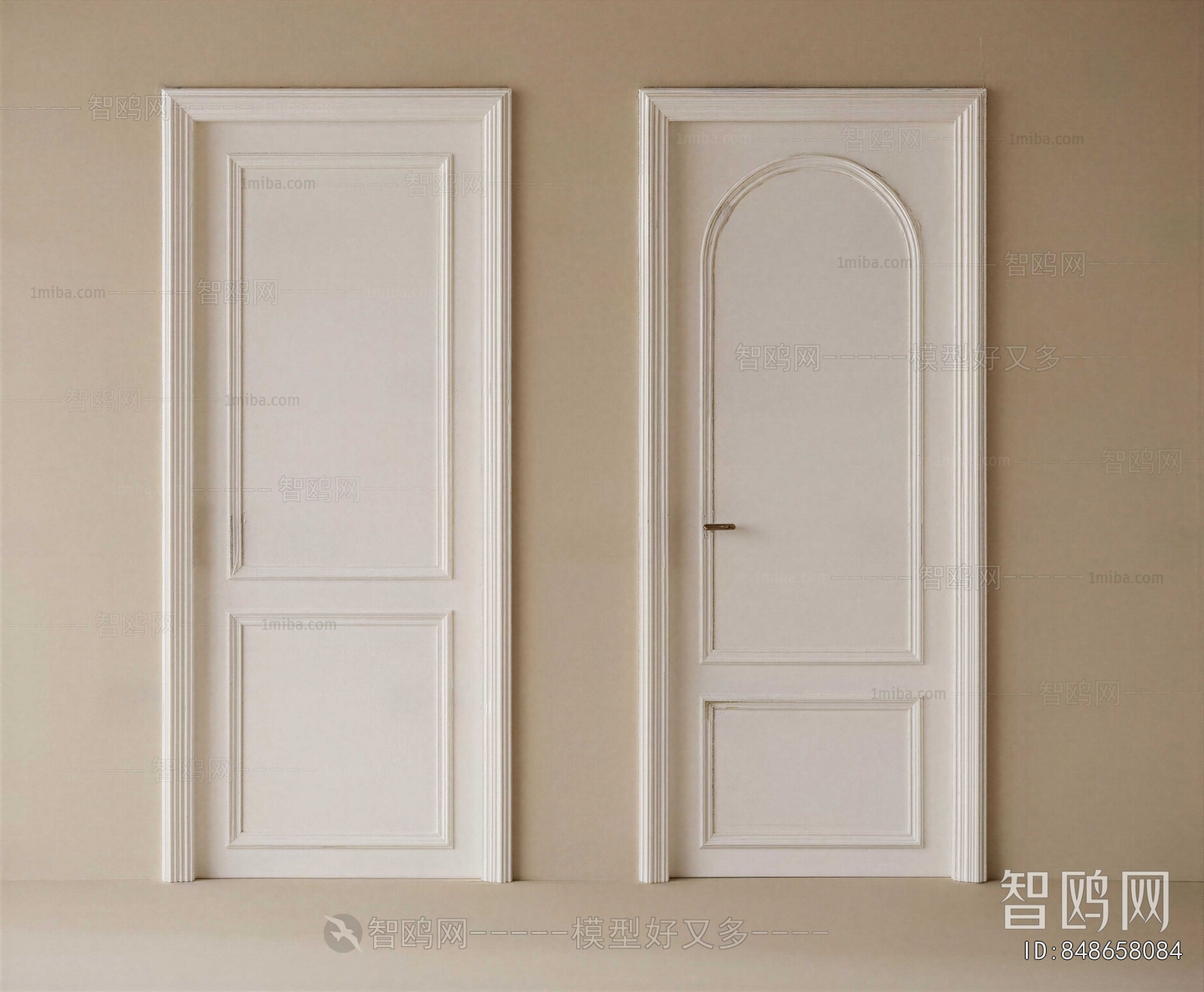 French Style Single Door