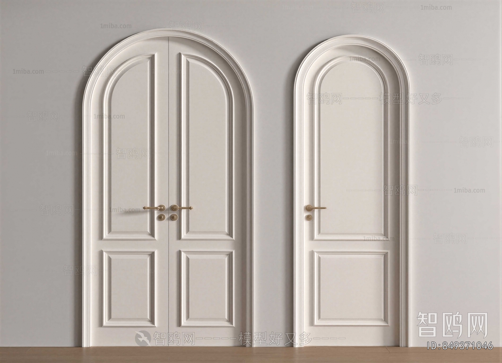 French Style Single Door