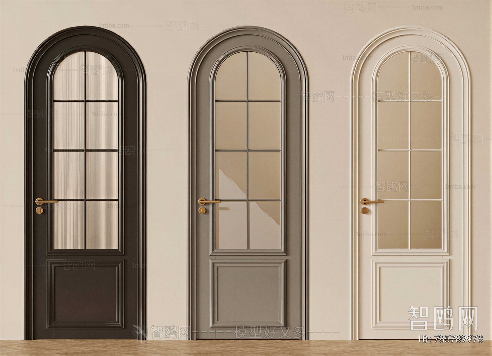 French Style Double Door