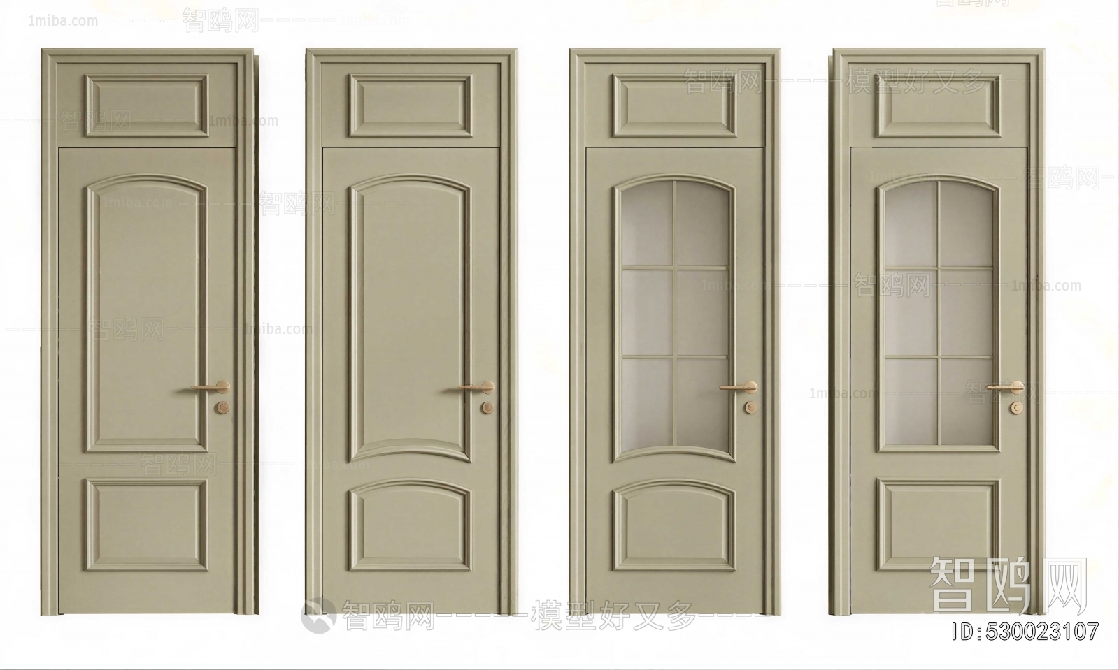 French Style Single Door