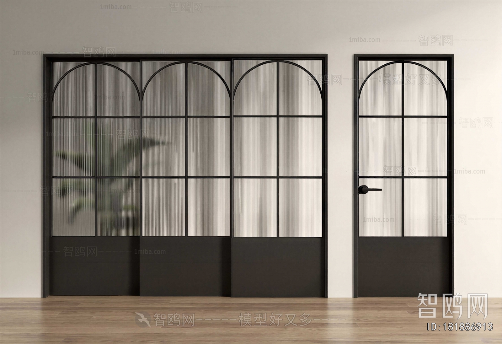 French Style Single Door