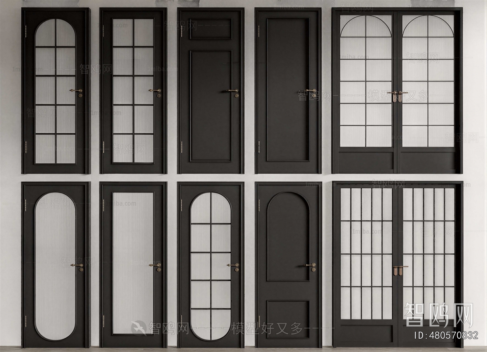 French Style Single Door