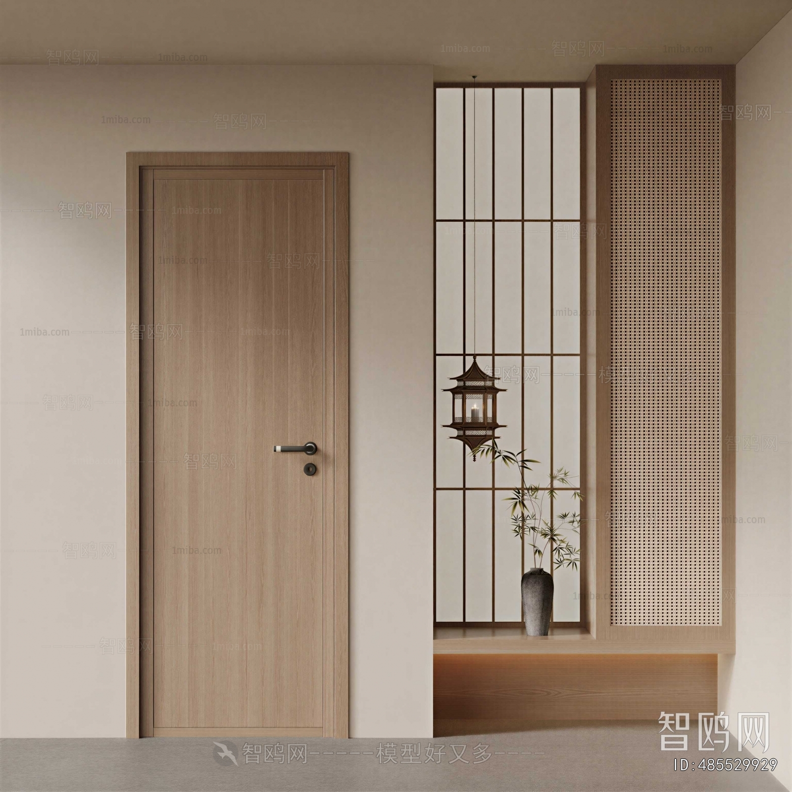 New Chinese Style Hallway