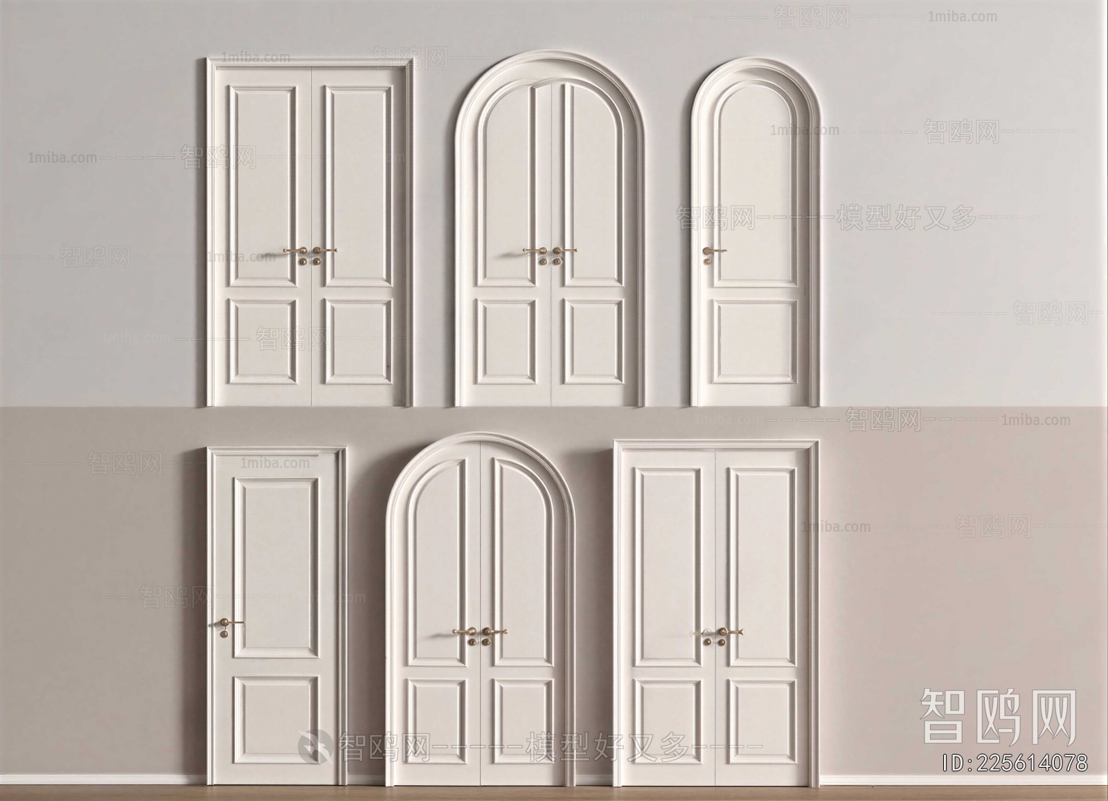 French Style Single Door