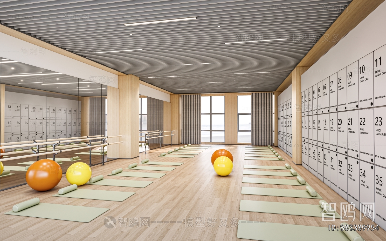 Modern Dance Classroom