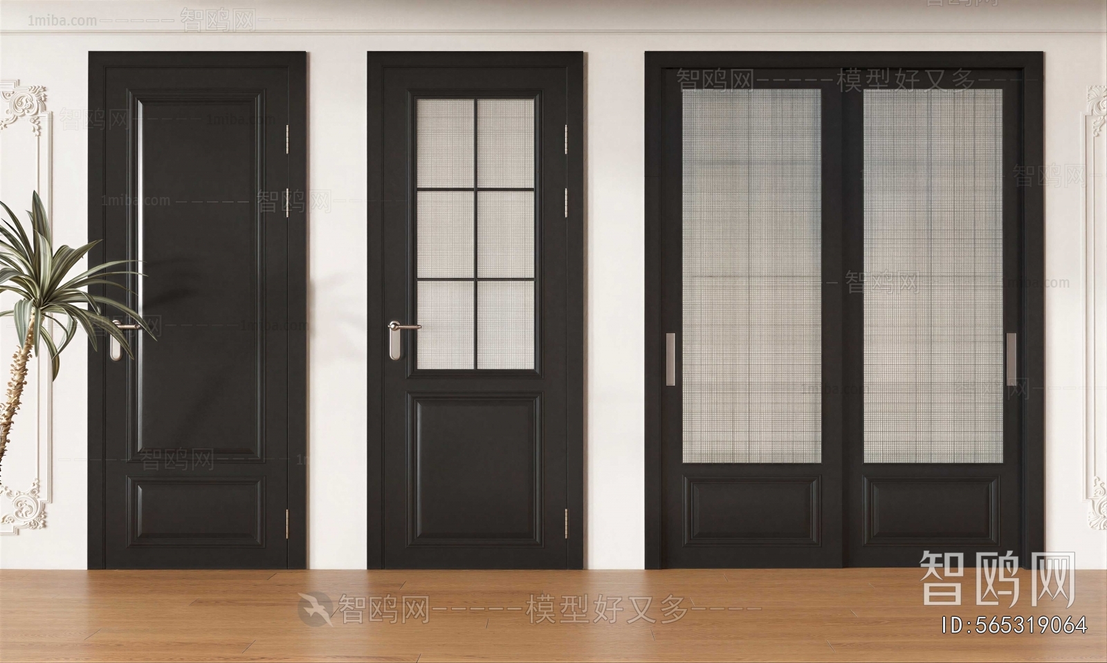 French Style Single Door