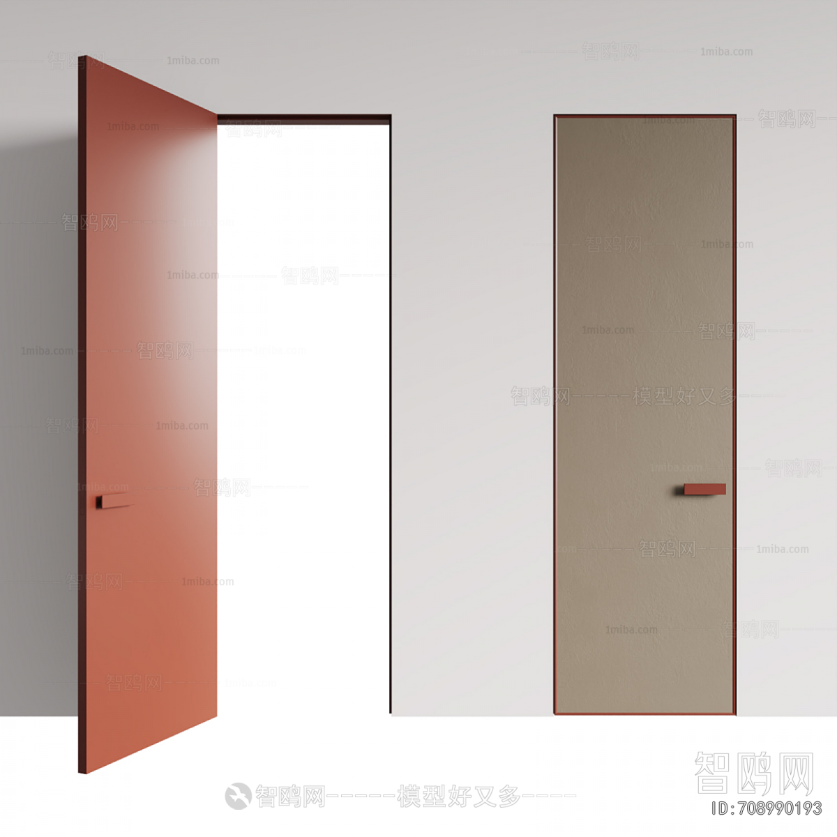 Modern Single Door