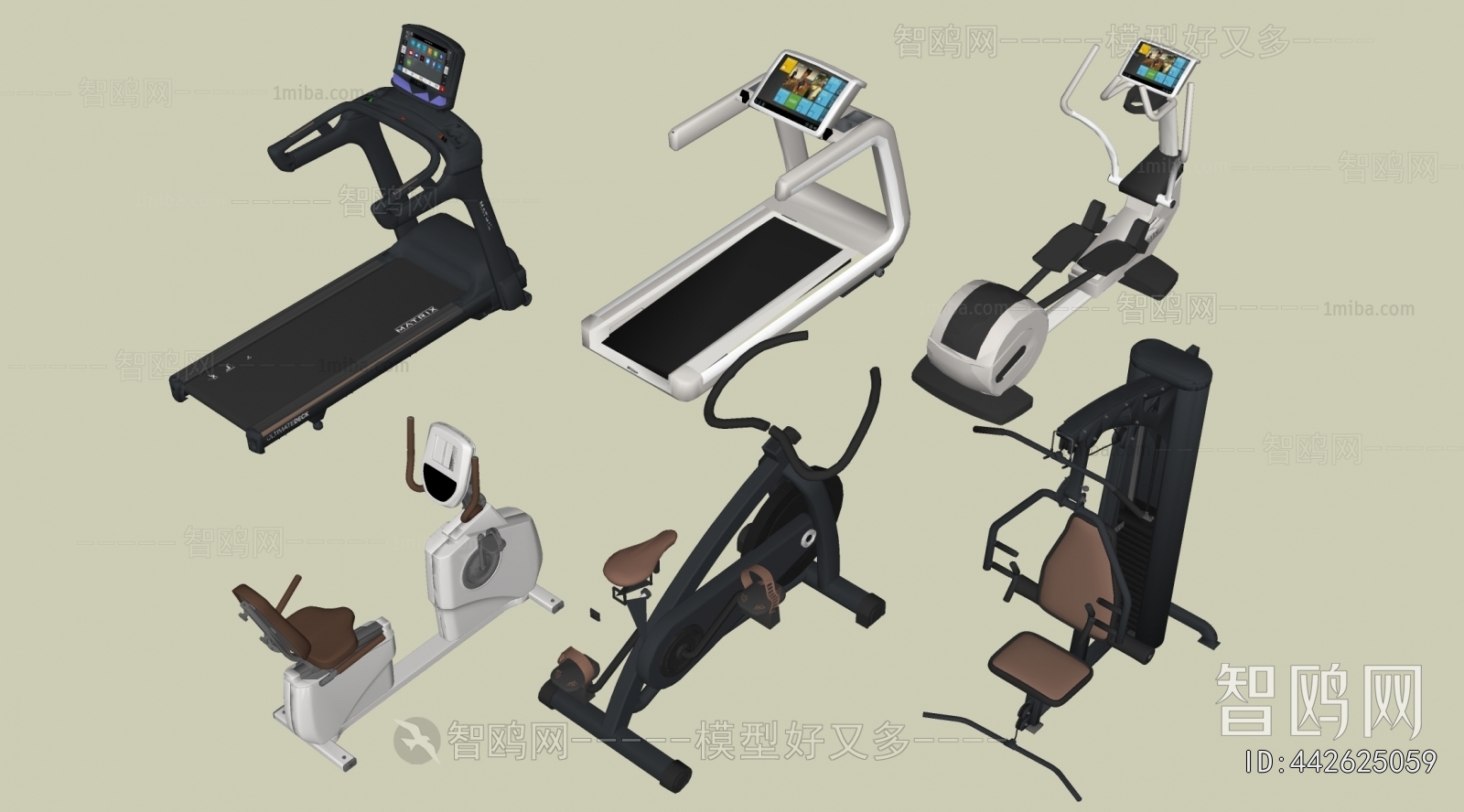 Modern Fitness Equipment