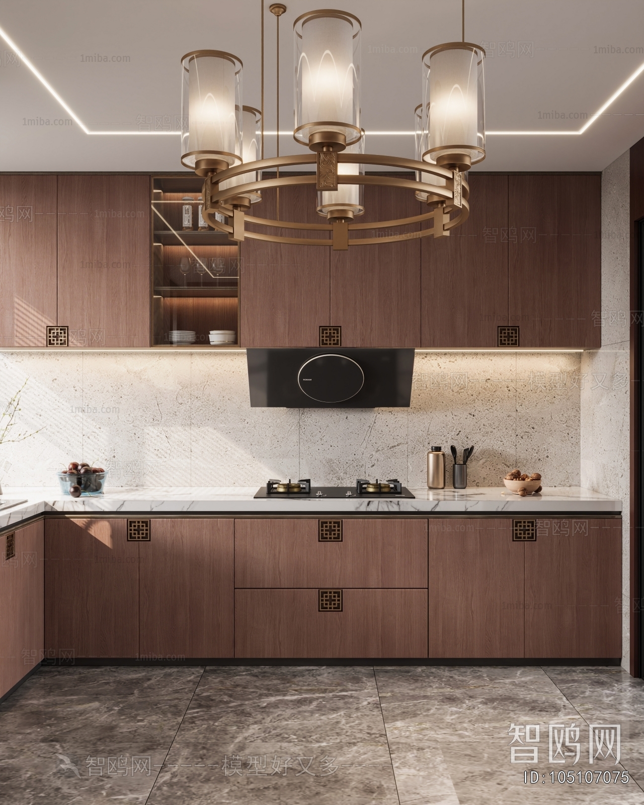 New Chinese Style The Kitchen