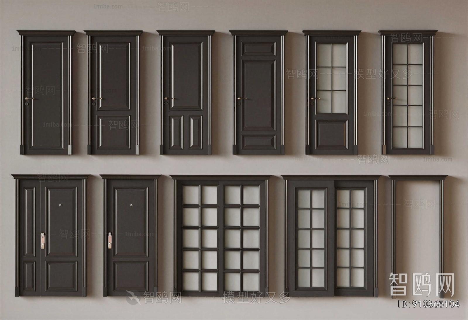 French Style Single Door