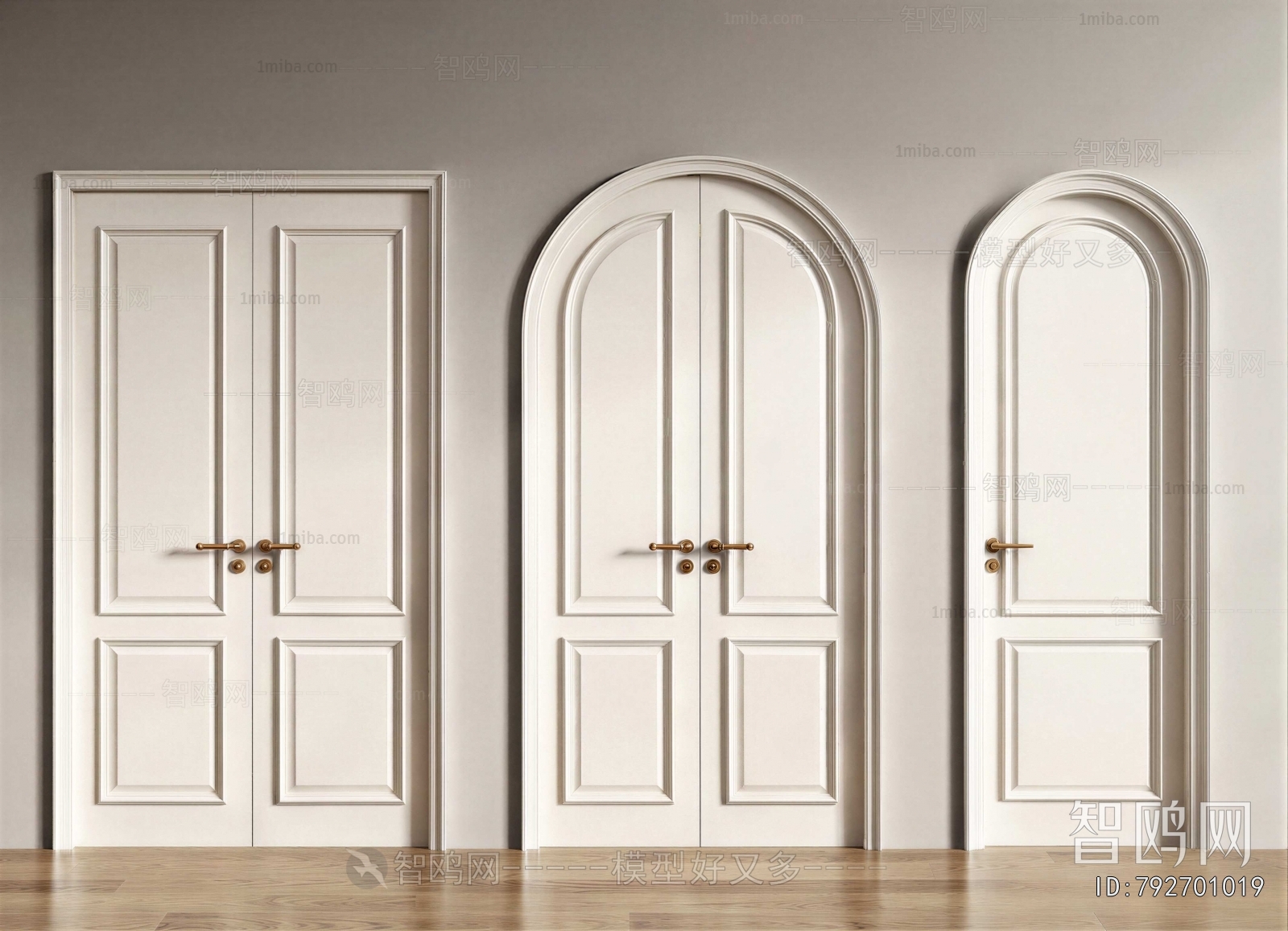French Style Single Door