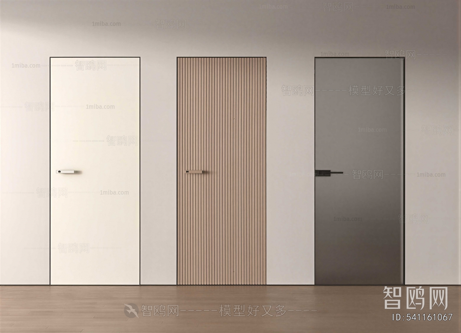 Modern Single Door