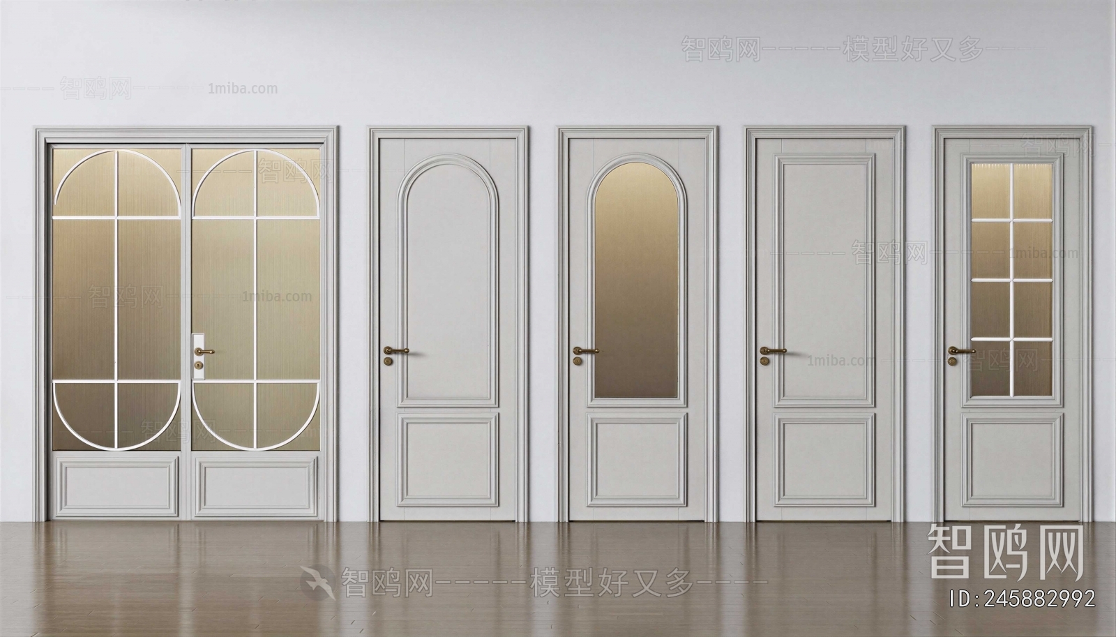 French Style Single Door