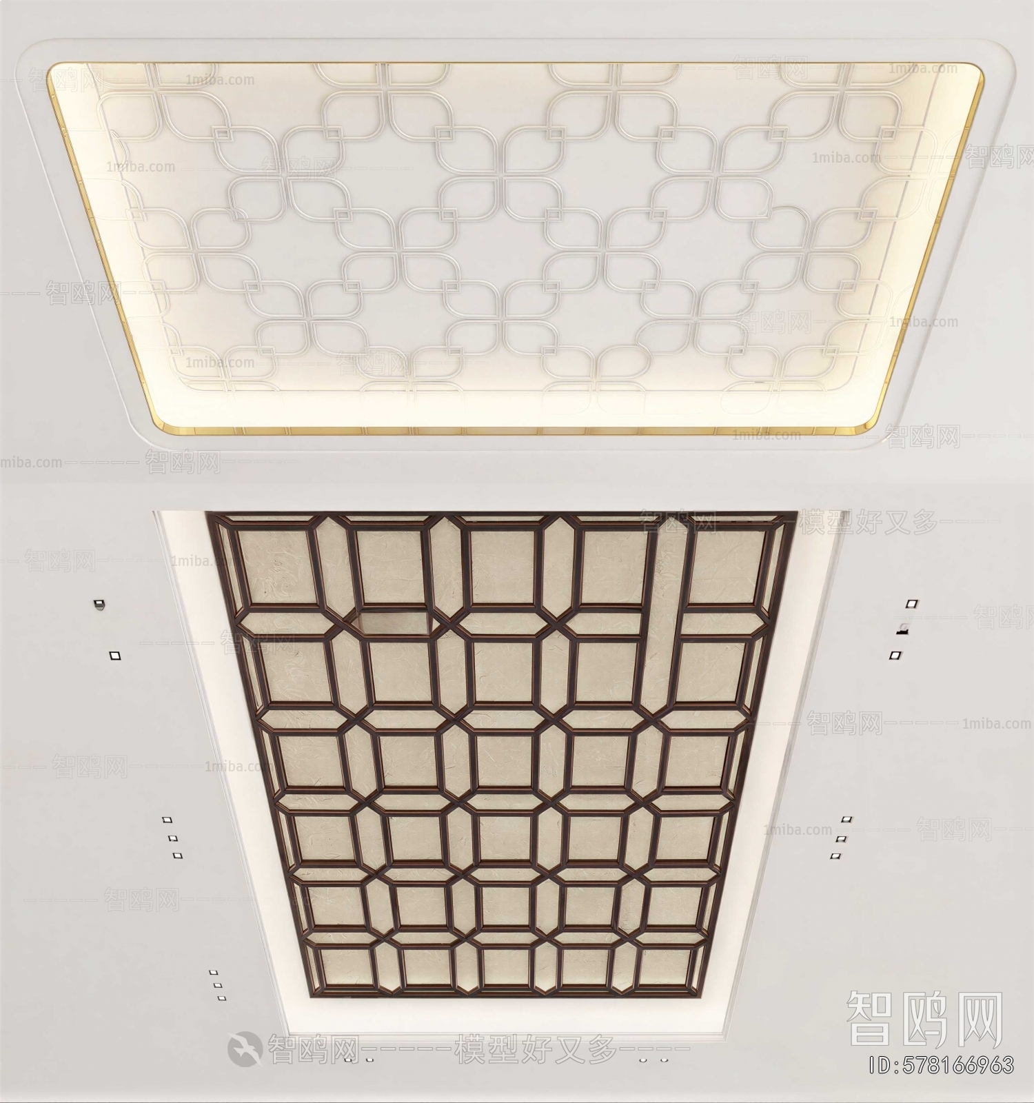 New Chinese Style Suspended Ceiling