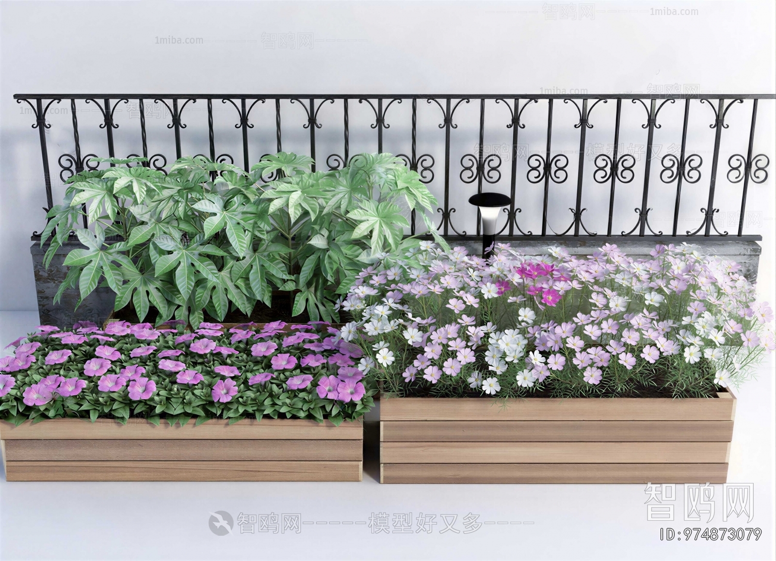 Modern Flower Bed, Flower Bowl, Flower Box