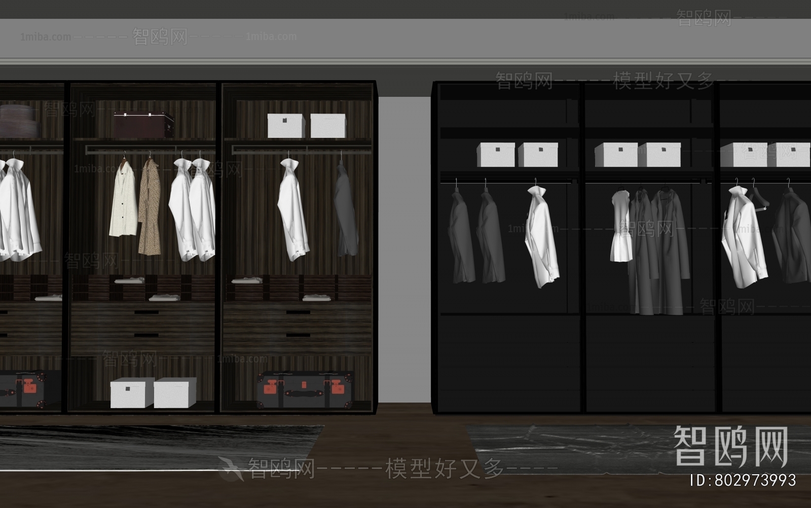 Modern The Wardrobe