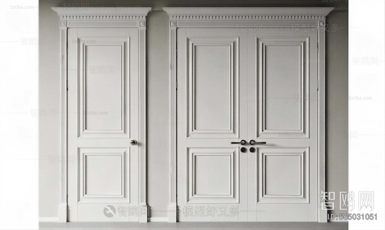 French Style Single Door