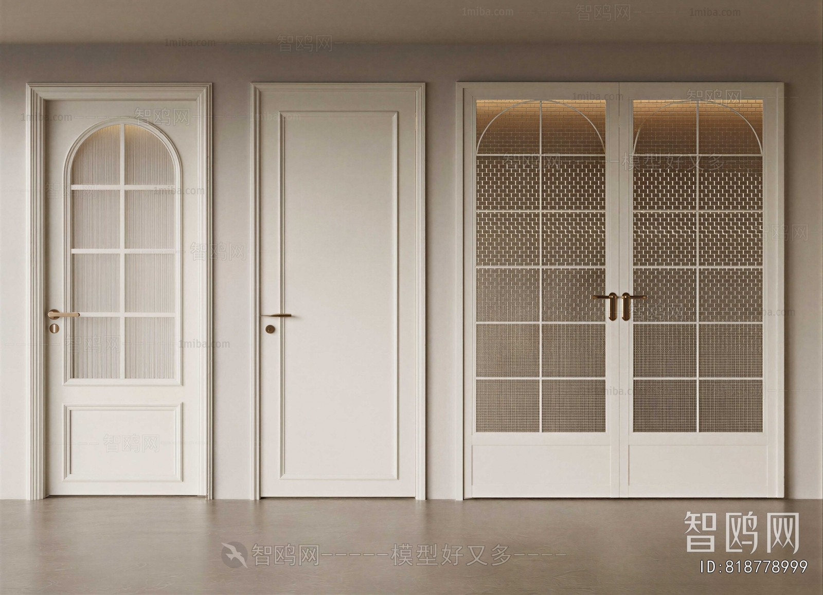 French Style Single Door