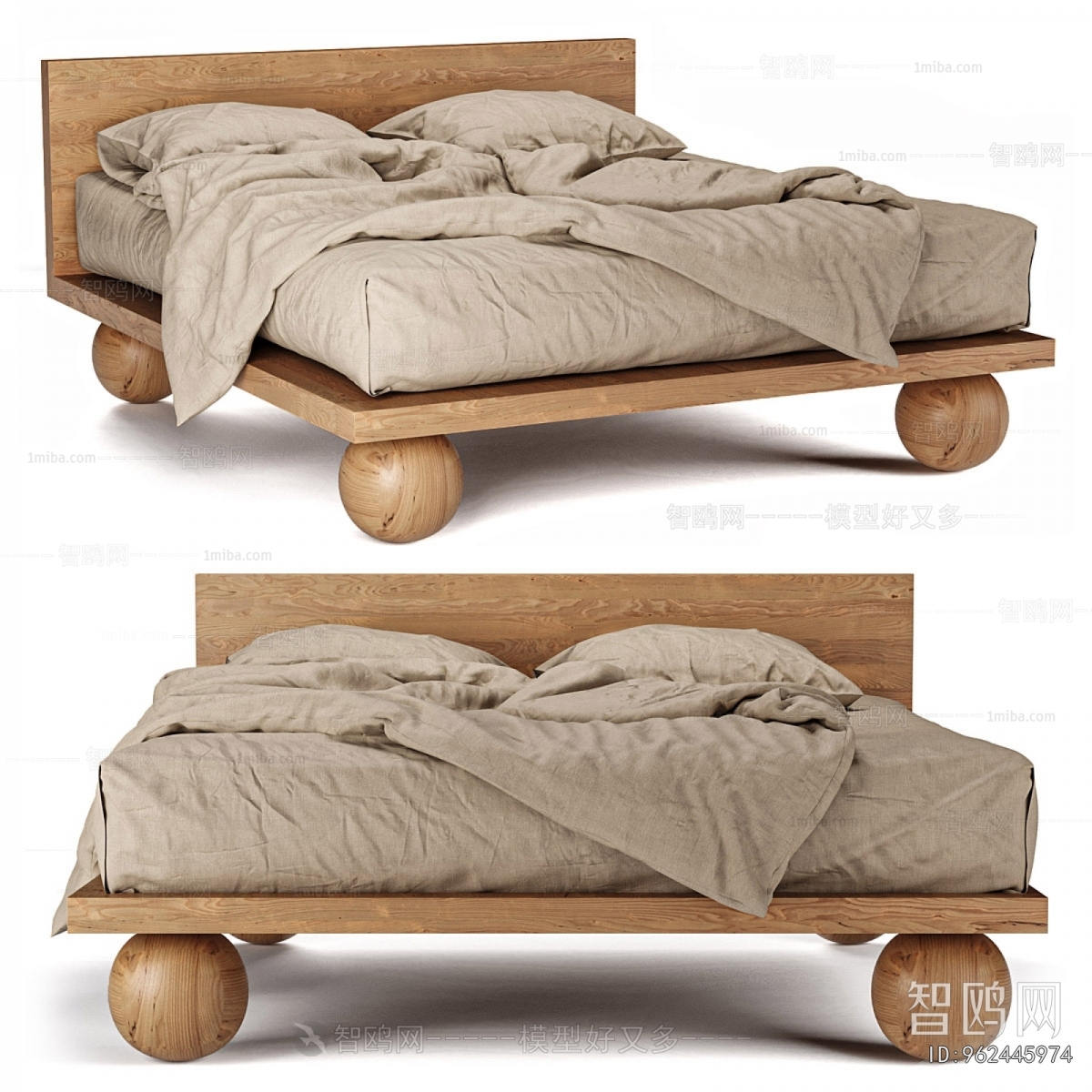Modern Double Bed