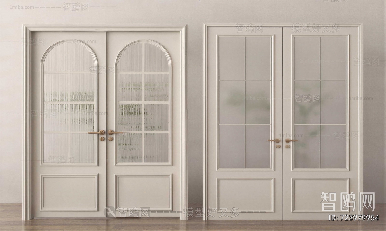 French Style Double Door
