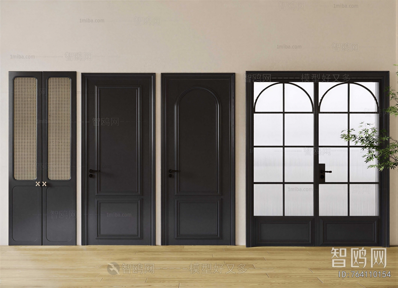 French Style Double Door