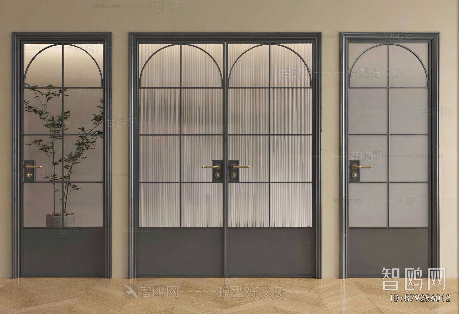 French Style Double Door