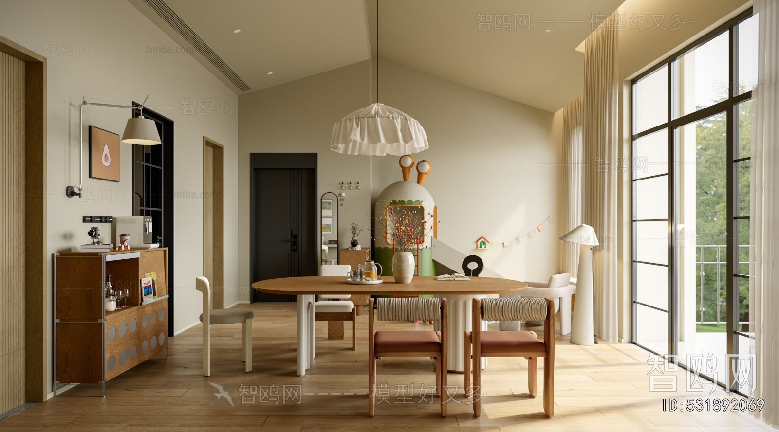 Wabi-sabi Style Residential Hostel