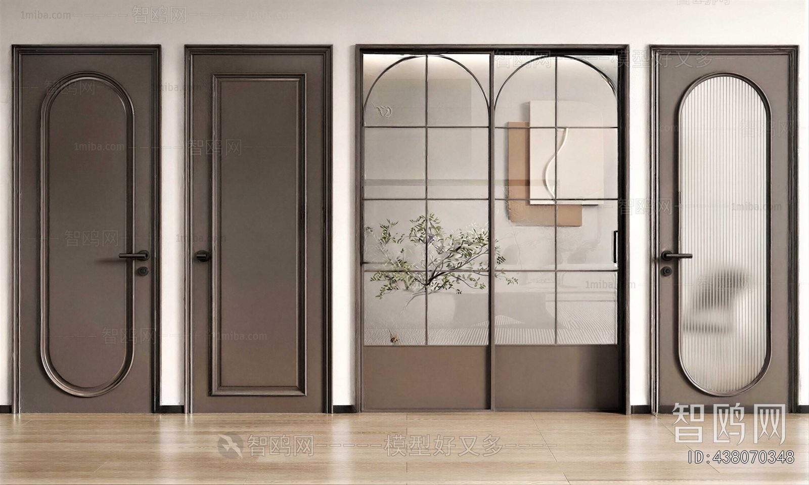 French Style Single Door