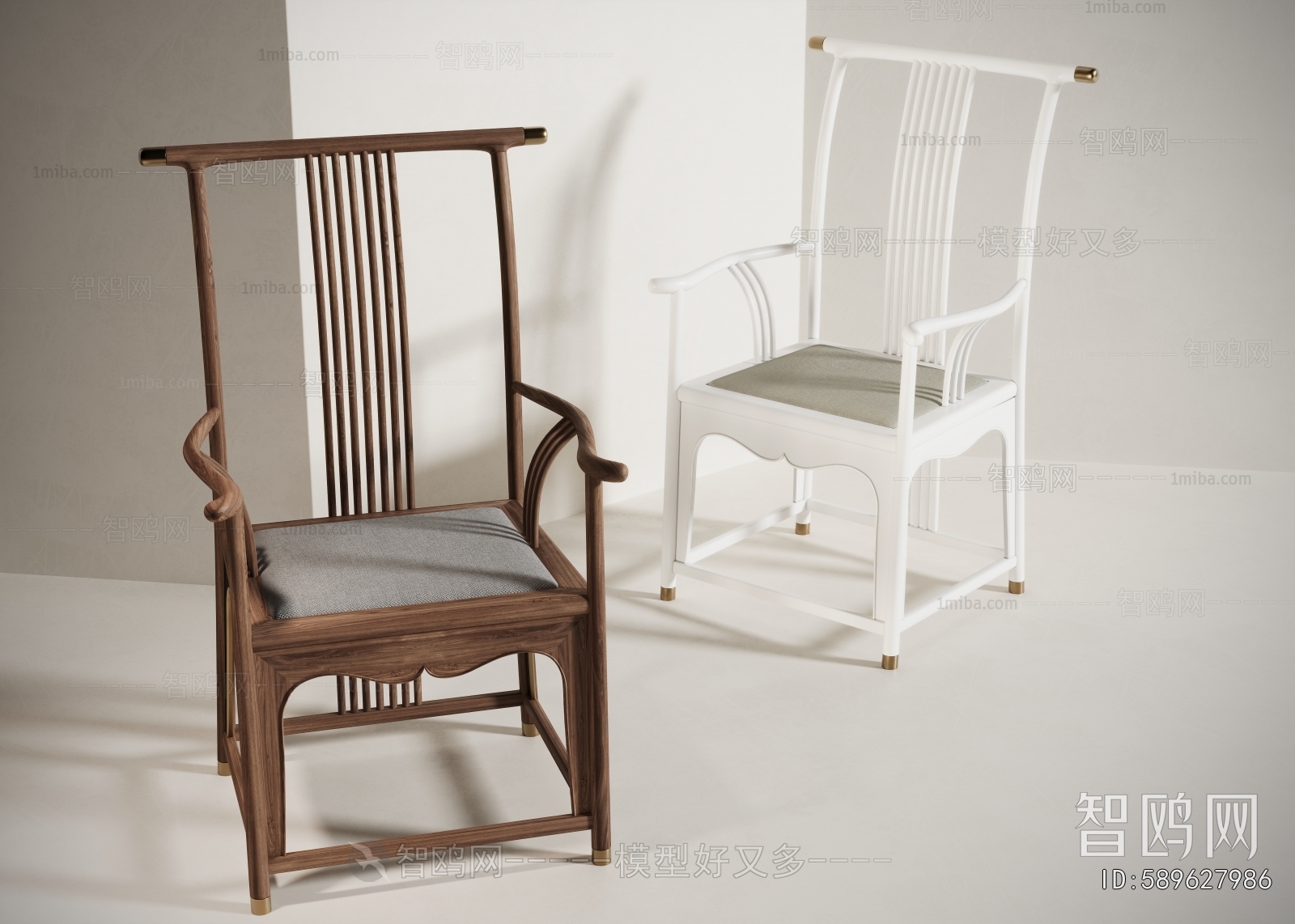 New Chinese Style Lounge Chair