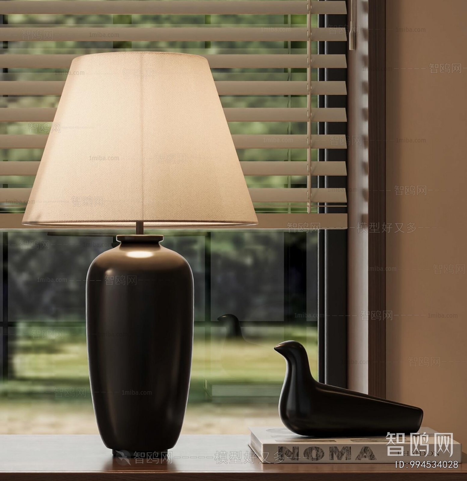 Wabi-sabi Style Bedside Cupboard