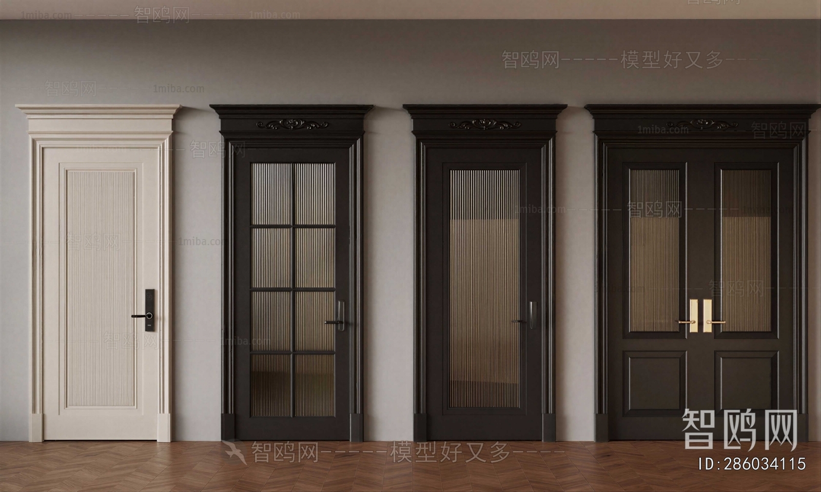 French Style Single Door