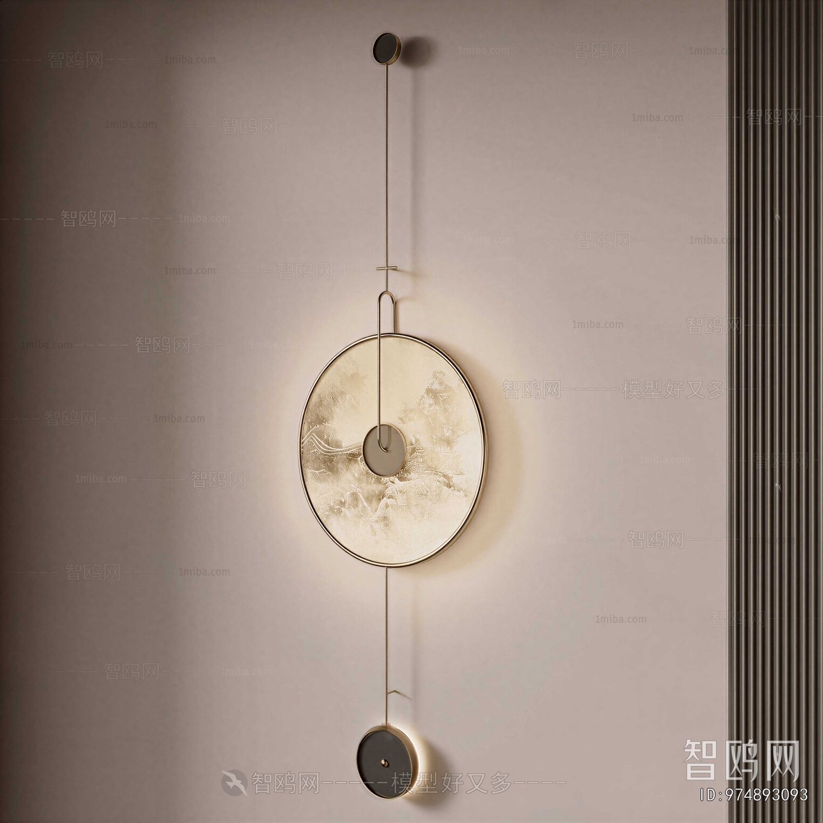New Chinese Style Wall Lamp