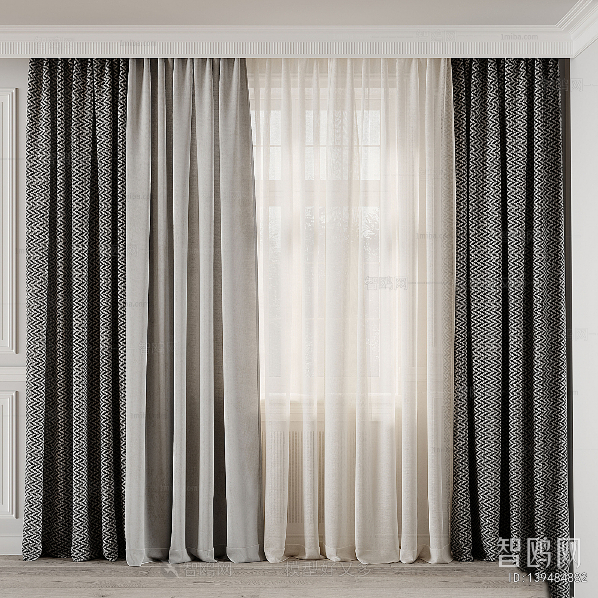Modern The Curtain
