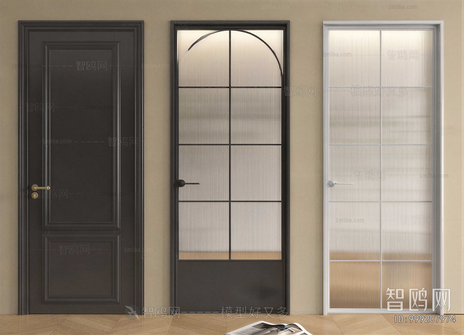 French Style Single Door