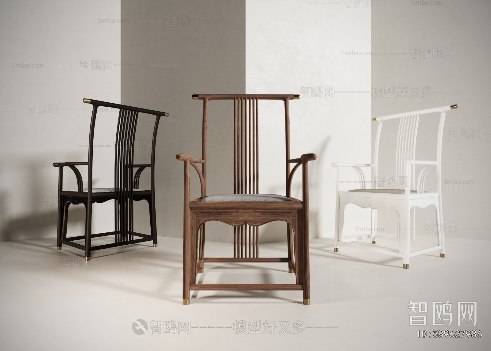 New Chinese Style Lounge Chair