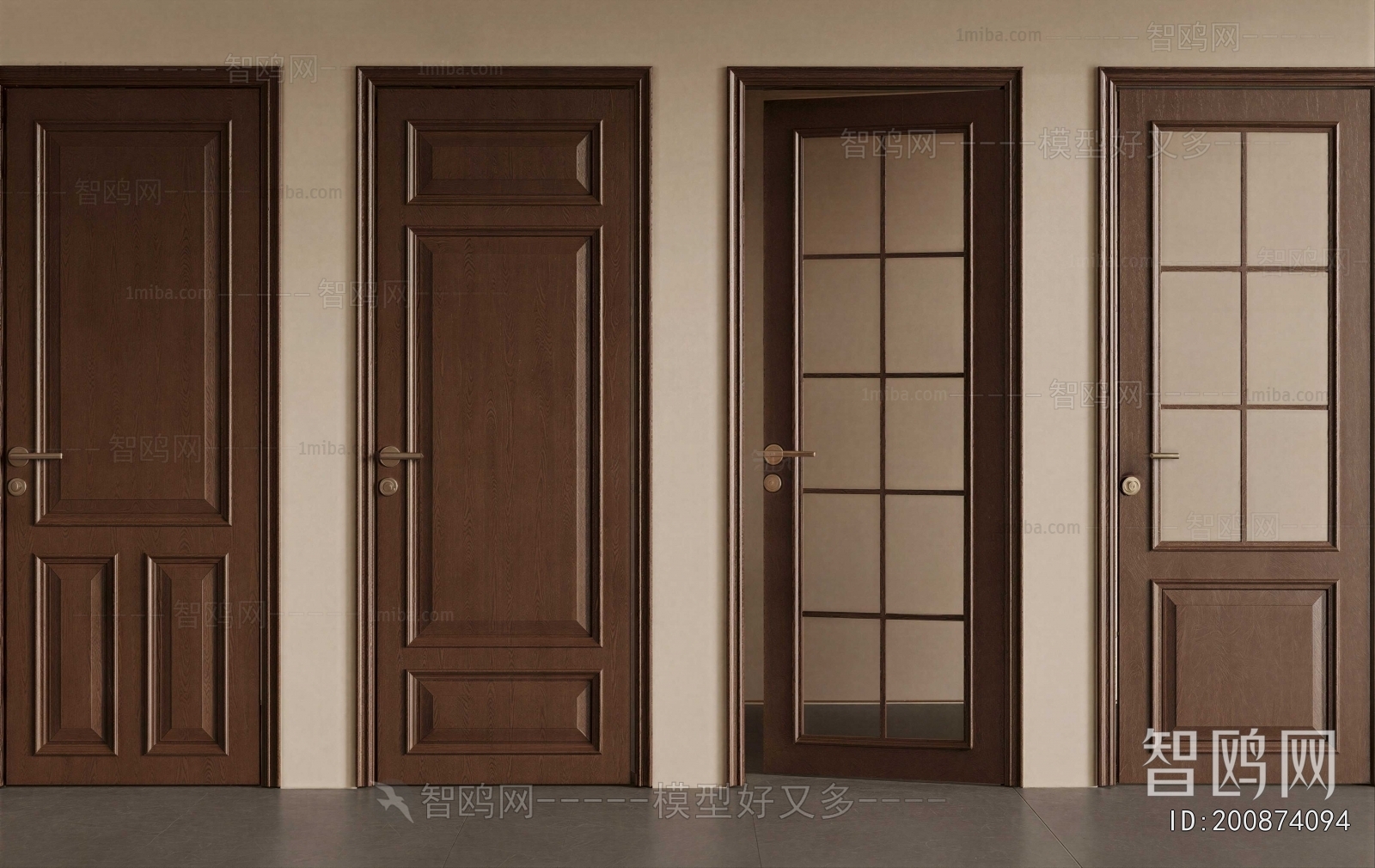 French Style Single Door