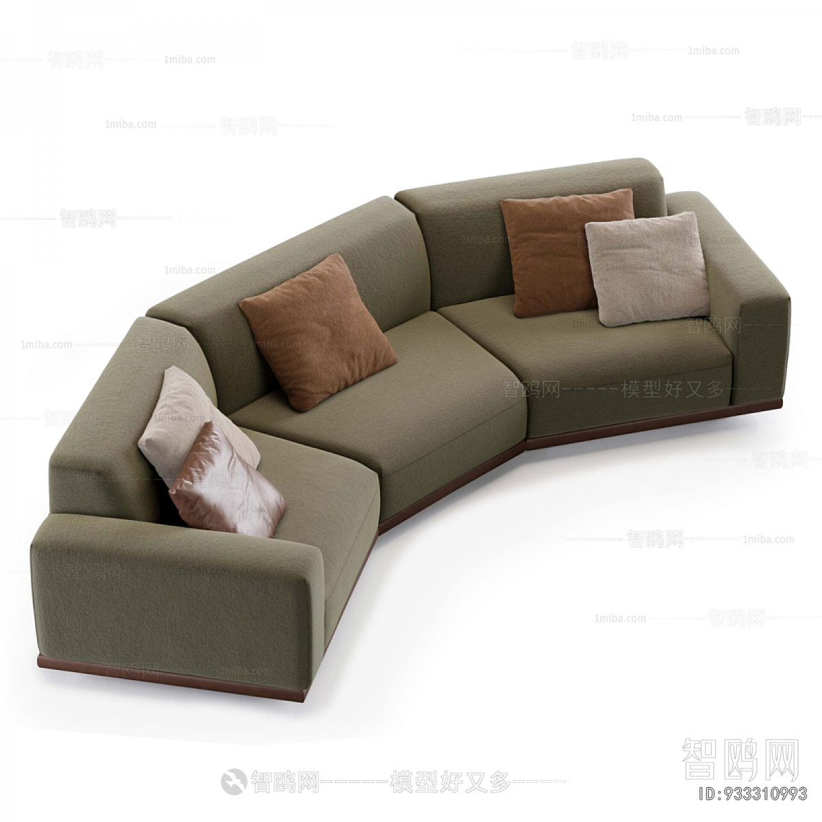 Modern Curved Sofa