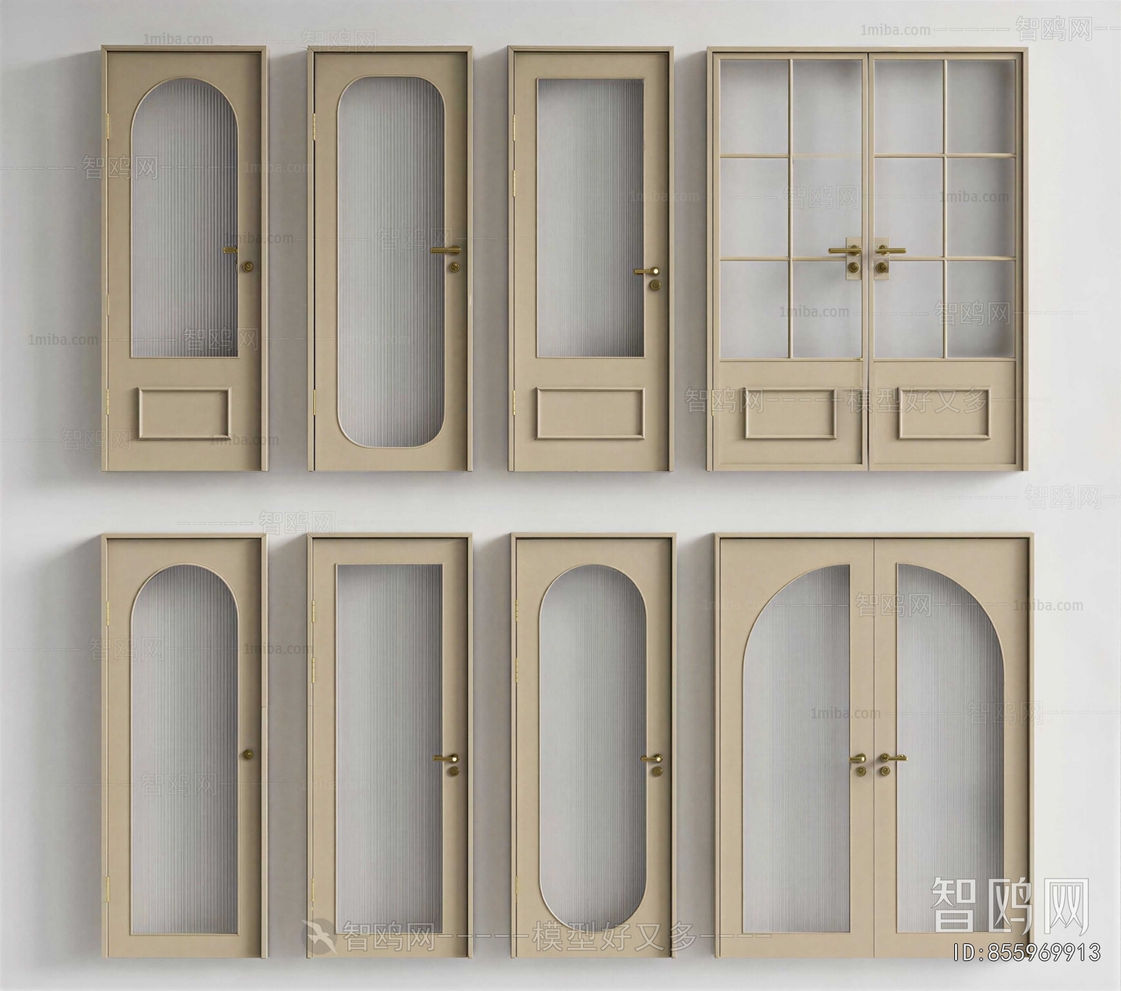 French Style Single Door