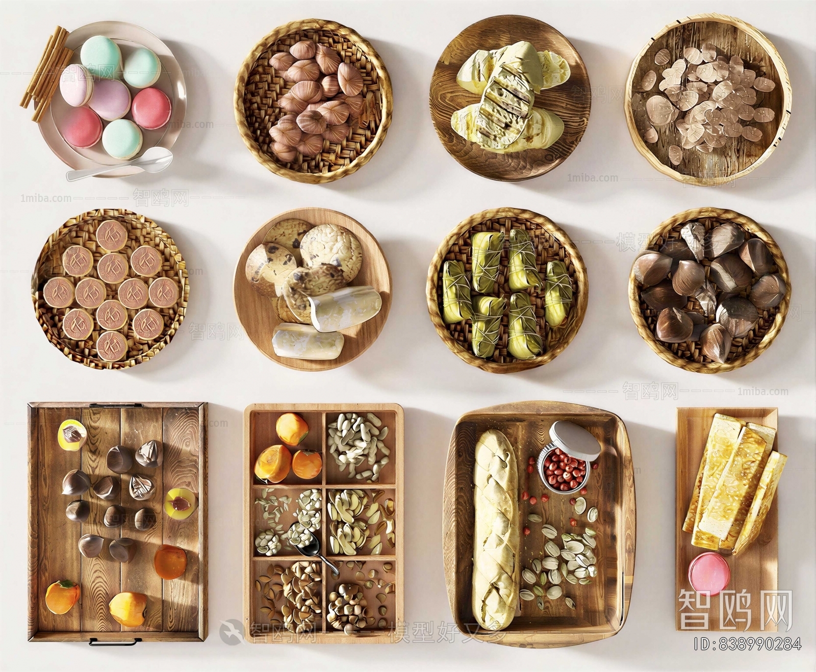 Modern Specialty Cooked Food Dry Goods