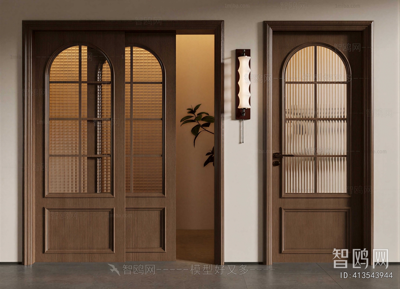 French Style Double Door