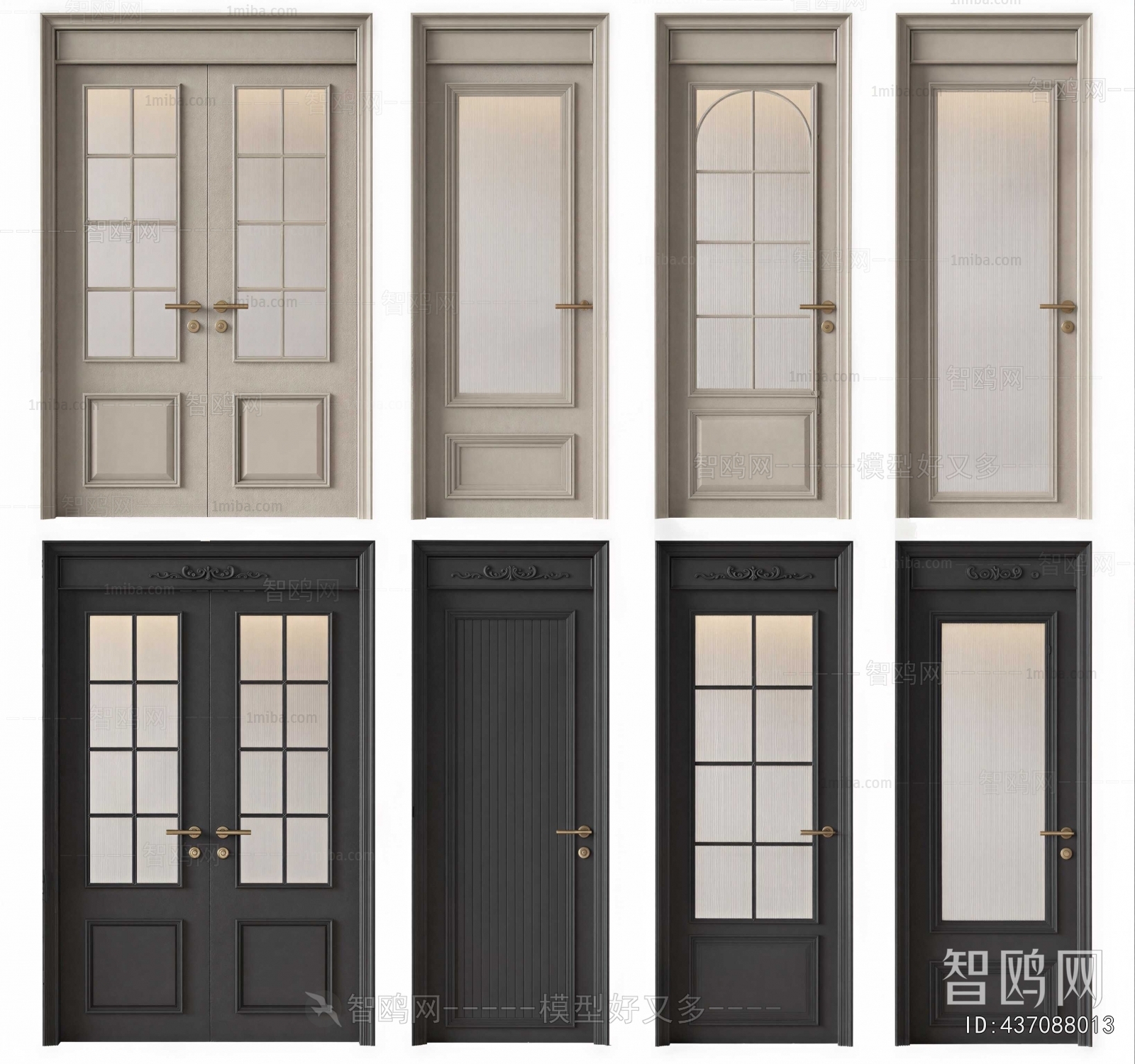 French Style Single Door