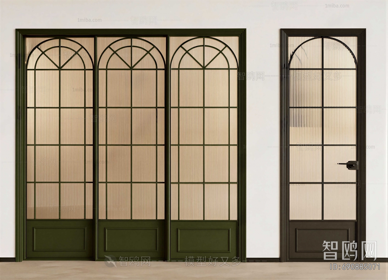 French Style Sliding Door